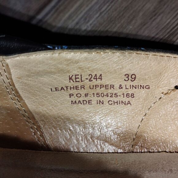 Alegria Keli Professional Shoe Women's Size 39 Blue Crackle Pop Print Black Sole - Picture 7 of 8